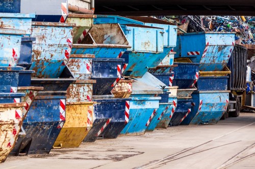 Waste removal trucks operating in Waltham Forest