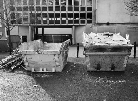 Environmental disposal methods during flat clearance